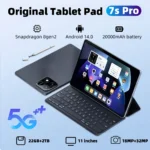 2025 Nueva tableta PC Original Global Edition Pad 7 Pro Snapdragon 8gen2, Android 14 HD 4K, 22 GB + 2 TB, Dual SIM 5G WIFI 11″