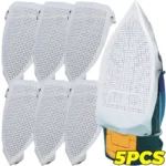 1/5 pçs capas de sapato de engomar almofadas de pressão de engomar protetora base anti-corcação para ferro elétrico sola de ferro placa acessórios