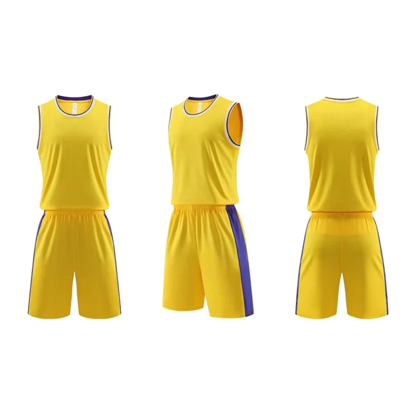 Masculino personalizado de secagem rápida basquete jérsei conjunto, número de nome, logotipo personalizado da equipe, verão