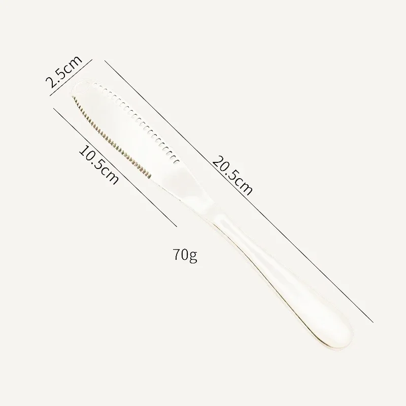 1 pc faca de manteiga buracos queijo aço inoxidável jam faca talheres torradas limpar creme pão queijo faca ferramentas cozinha - Imagem 5