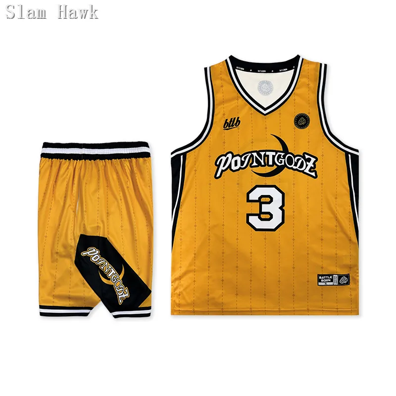 Basquete Jersey Set, Camisas Bola de Rua, Shorts Hip Hop, Novos Tanques Crawcover, Sonhos Liga, Design Europa, 11 #, 3 #, DREW Liga 35 #