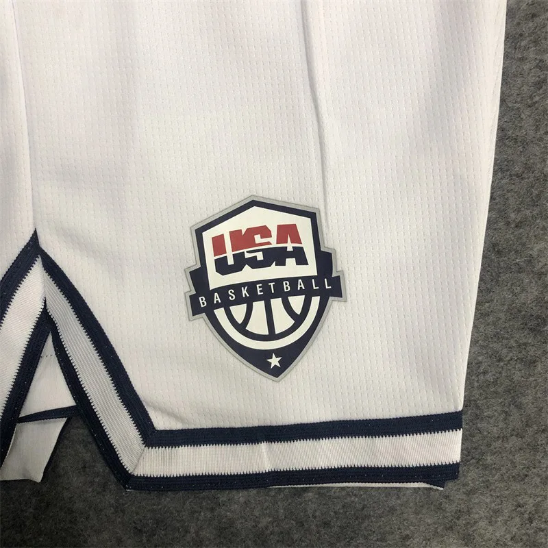 2024 verão basquete correndo shorts dos homens de alta qualidade social cintura elástica shorts 2 cores roupas esportivas shorts treinamento - Imagem 6