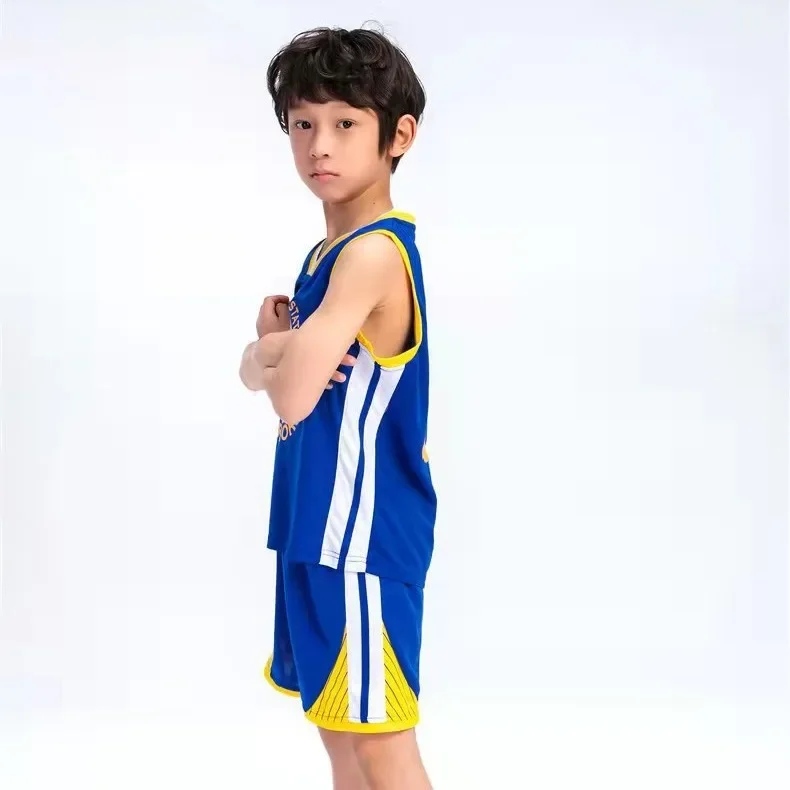 Uniformes de basquete infantil, roupas de treinamento para meninos e meninas, jardim de infância para ensino médio 30