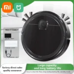 Xiaomi 3-em-1 inteligente varrendo robô vácuo mop 4000pa forte sucção lavável mop para pêlos de animais de estimação piso duro ideal casa cozinha sala
