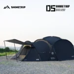 ShineTrip Tenda de acampamento extra grande para acampamento ao ar livre, viagem familiar, espaço expansível, gazebo, proteção contra chuva e sol, barraca de carro