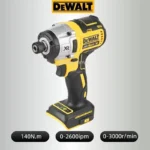 Dewalt DCF887 Driver de impacto elétrico sem escova Chave de fenda sem fio Furadeira de impacto elétrica para bateria Dewalt 20V (sem bateria)
