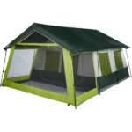 Tenda grande para acampamento ao ar livre, 3 quartos, transparente, mosquito, 10-12 pessoas, família, carpa, equipamento de acampamento