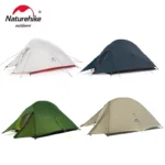 Naturehike nuvem até 1 2 3 pessoas barraca de acampamento ultraleve à prova dwaterproof água tendas trekking caminhadas mochila abrigo tenda viagem