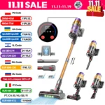 Armo V18 Aspirador de pó portátil 50kPa 550W Poder 6 em 1 Aspirador de pó sem fio Inteligente Home LED Display Handheld Sweeper Machine