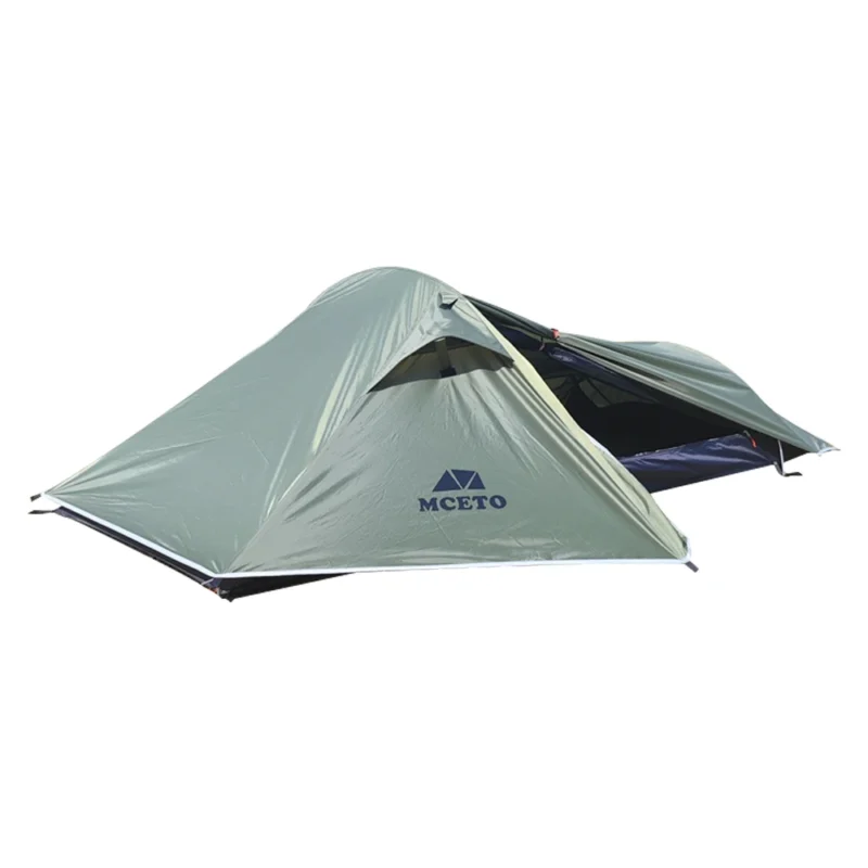 Ultraleve Alumínio Pólo Camping Tent, Stormproof Mochila Tent, adequado para Four Seasons, 1 Pessoa