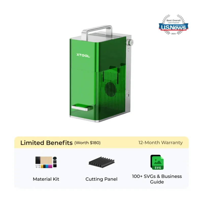 Gravador a laser portátil e de alta velocidade xTool F1 Lite (apenas laser de diodo)