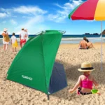 Outdoor Ultraleve Praia Tendas, Abrigos Sombra, Proteção UV, Barraca para Pesca, Picnic Park, Verão Toldo Shelter, 2 Pessoas