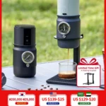 Starseeker super58 máquina de café expresso elétrica portátil viagem cafeteira para acampamento carro cafeteira com suporte USB-C adulteração