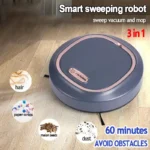 Xiaomi inteligente varrendo robô mini aspirador de pó silencioso varrer mop escova três-em-um multi-função máquina de limpeza inteligente