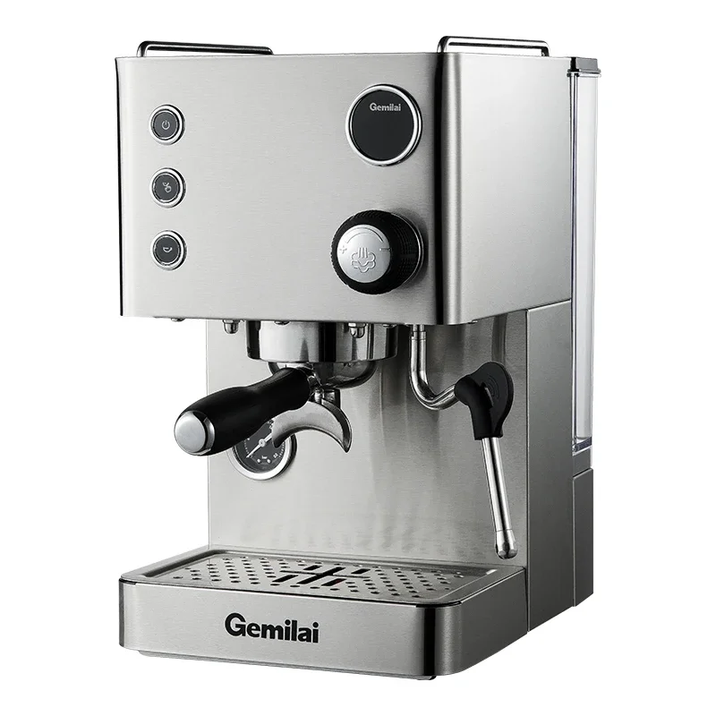 Gemilai G3007Z Marca Privada Com Bomba de Caldeira Dupla Multifuncional Máquina de Café Espresso Elétrica Profissional