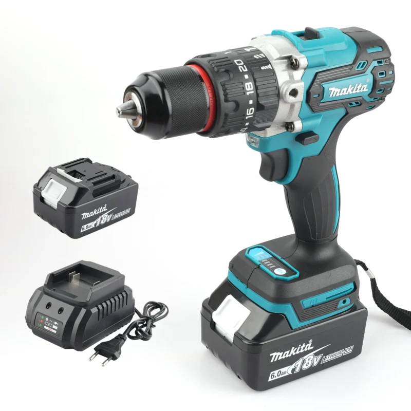Makita DDF487 Chave de fenda eletromecânica de lítio sem escova para bateria Makita 18V