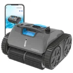 Robô aspirador de pó para piscina c1pro, recarregável, sem fio, limpador automático de paredes e fundo, limpeza de 150 minutos