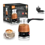 600w cafeteira elétrica turquia cafeteira de vidro italiano mocha pote grego turco máquina de café fácil para presente de escritório doméstico