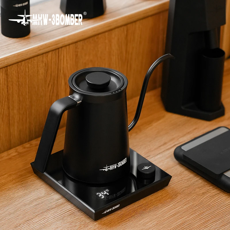 MHW-3BOMBER Pour-over Chaleira de café termostática Chaleira de café elétrica inteligente Acessórios profissionais para barista
