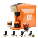 Máquina de café expresso multicápsula 19Bar Máquina de café 4 em 1 Pod DG NS k-cup em pó