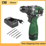 Furadeira elétrica 17v 60nm, sem escova, mini li-ion, sem fio, 20 + 1 driver, ferramentas elétricas, luz led, casa, faça você mesmo por prostormer