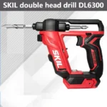 Skil dl6300 1/4 Polegada furadeira de impacto elétrica chave de fenda elétrica 50n.m motor sem escova dupla cabeça mudança rápida 12v/20v bateria