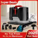 Máquina de lavar carpetes abir g80, sucção 15000pa, eletrodoméstico inteligente para limpeza de sofá-cama, eletrodoméstico inteligente para sofá-cama limpo