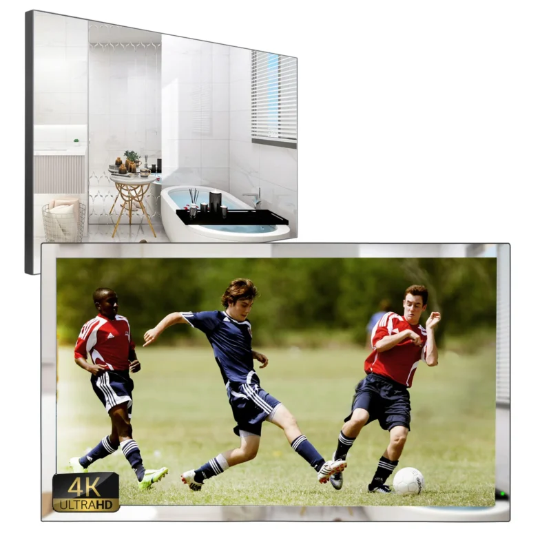Souria 32 polegadas espelho mágico inteligente led tv ipx6 à prova dwaterproof água hotel tv para banheiro salão de beleza com bluetooth wifi dtv sintonizador
