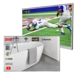 Souria 19 polegadas pequeno espelho LED TV para área compacta banheiro à prova d’água IP65 na parede do hotel ATSC DVB DTV sintonizador