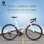 SAVA Dream Maker Bicicleta E-Shift de fibra de carbono completa de última geração com kit SHIMAN0 Di2 8170 Bicicleta de estrada de corrida de 24 velocidades