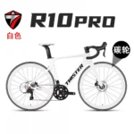 2025 twitter r10 mudança eletrônica tx DS-24S competição t800 bicicleta de estrada carbono freios a disco hidráulicos bicicleta 700*25c