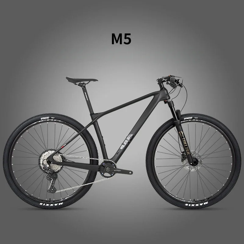 Twitter m5 fibra de carbono mountain bike M6100-12S EDS-OX-13S freios a disco hidráulicos xc nível fora de estrada suspensão garfo mountain bike